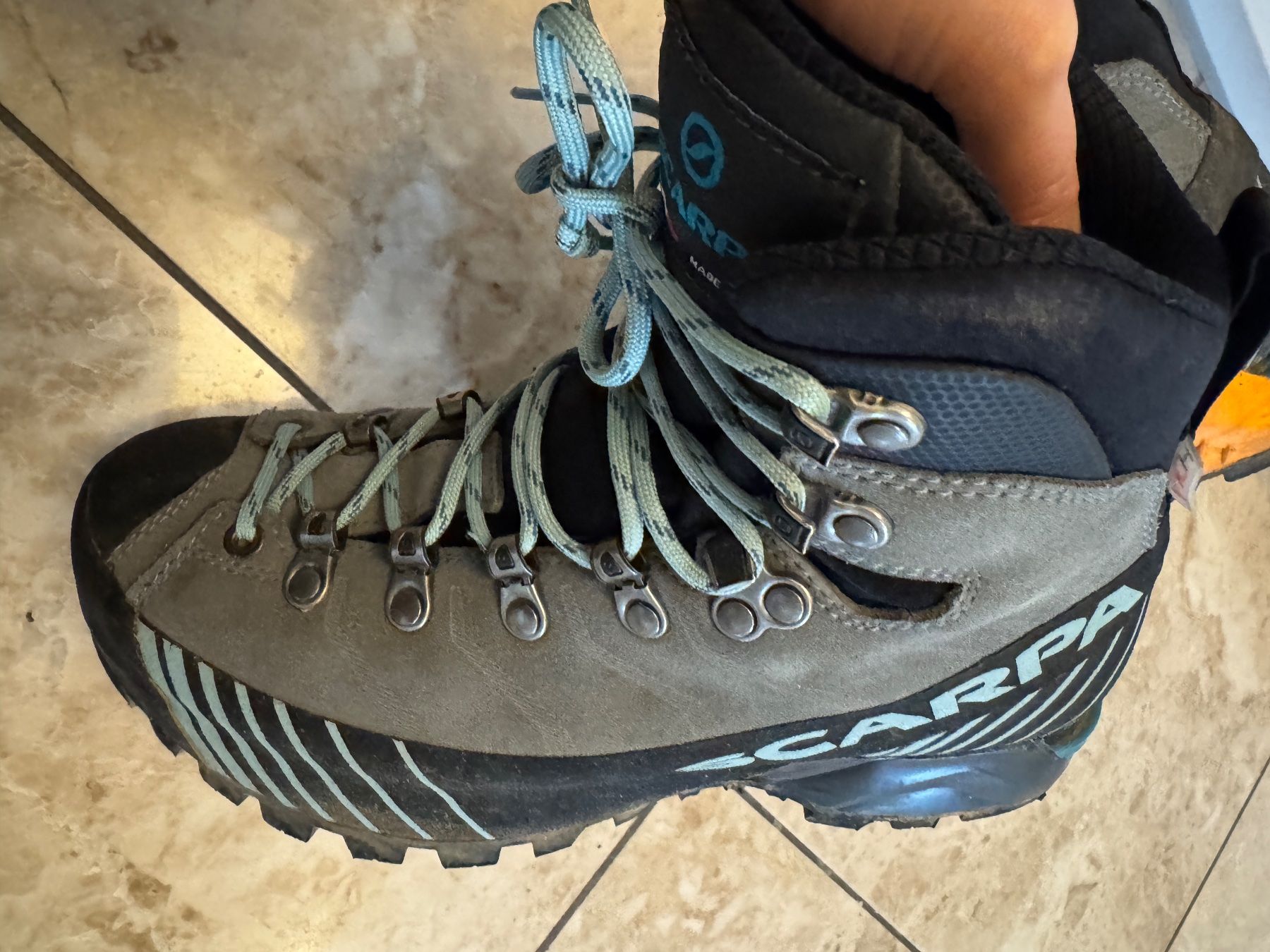Scarpa Scarpe da donna: Grösse 37.5| Schwarz/Grau/Türkis | Scarpa – Usato da Zürich venduto da yja_c5xh 2