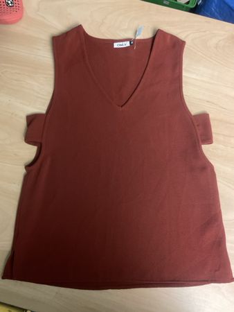 ONLY Top, Grösse 36, Weinrot, Sommer Must-Have!
