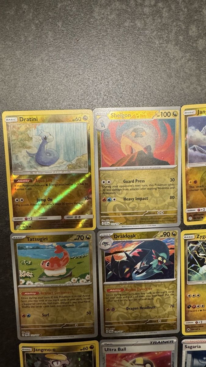 Pokémon Carte collezionabili: Pokemon Karten Drachen Set, Holos – Nuovo (secondo la descrizione) da Dietlikon venduto da abd_7qwy 1