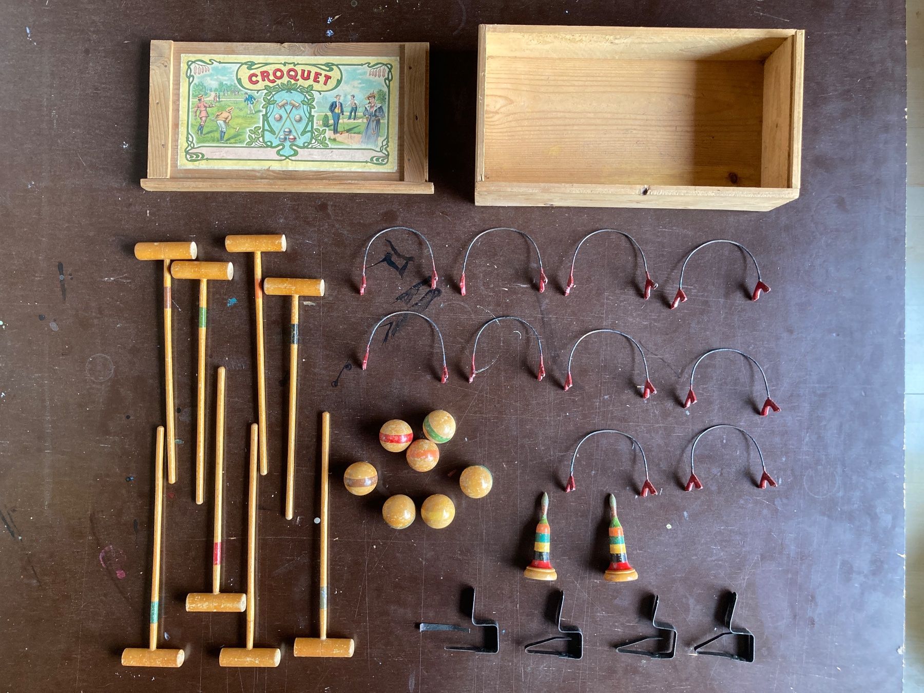 Giochi: CROQUET TISCHCROQUET ANTIK – Usato da Luzern venduto da felicebruno 3
