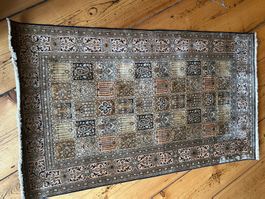 Tapis 100% soie "quatre saisons"