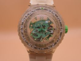 Swatch Scuba Libre "Chlorofish" SUUK100, neue Batterie