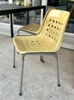 Schaffner «Bermuda» Stühle – 4 Stück, gelb, Vintage