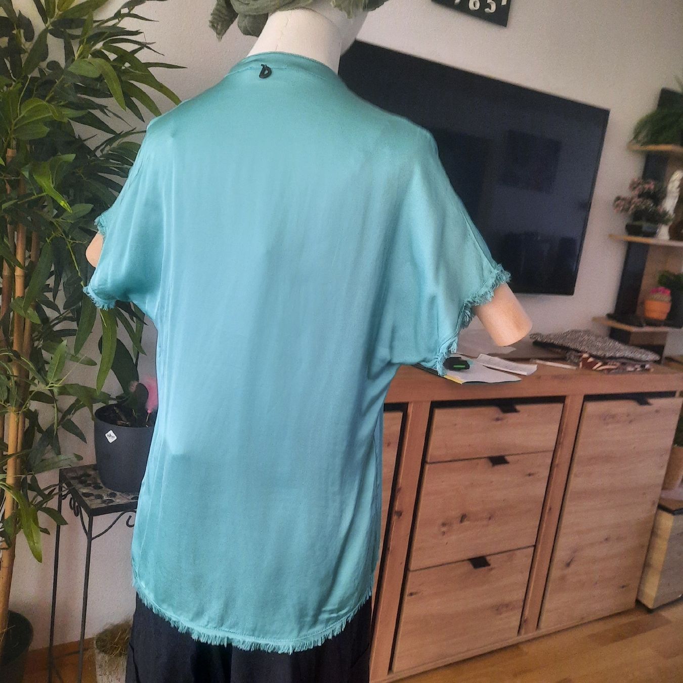 Blusen: Dixie Bluse Damen petrol Grösse M.Neu – Neu (gemäss Beschreibung) aus Solothurn von lsc_pf99 2