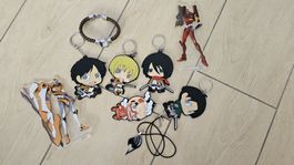 Gadget set - AoT, Evangelion, Fairy Tail