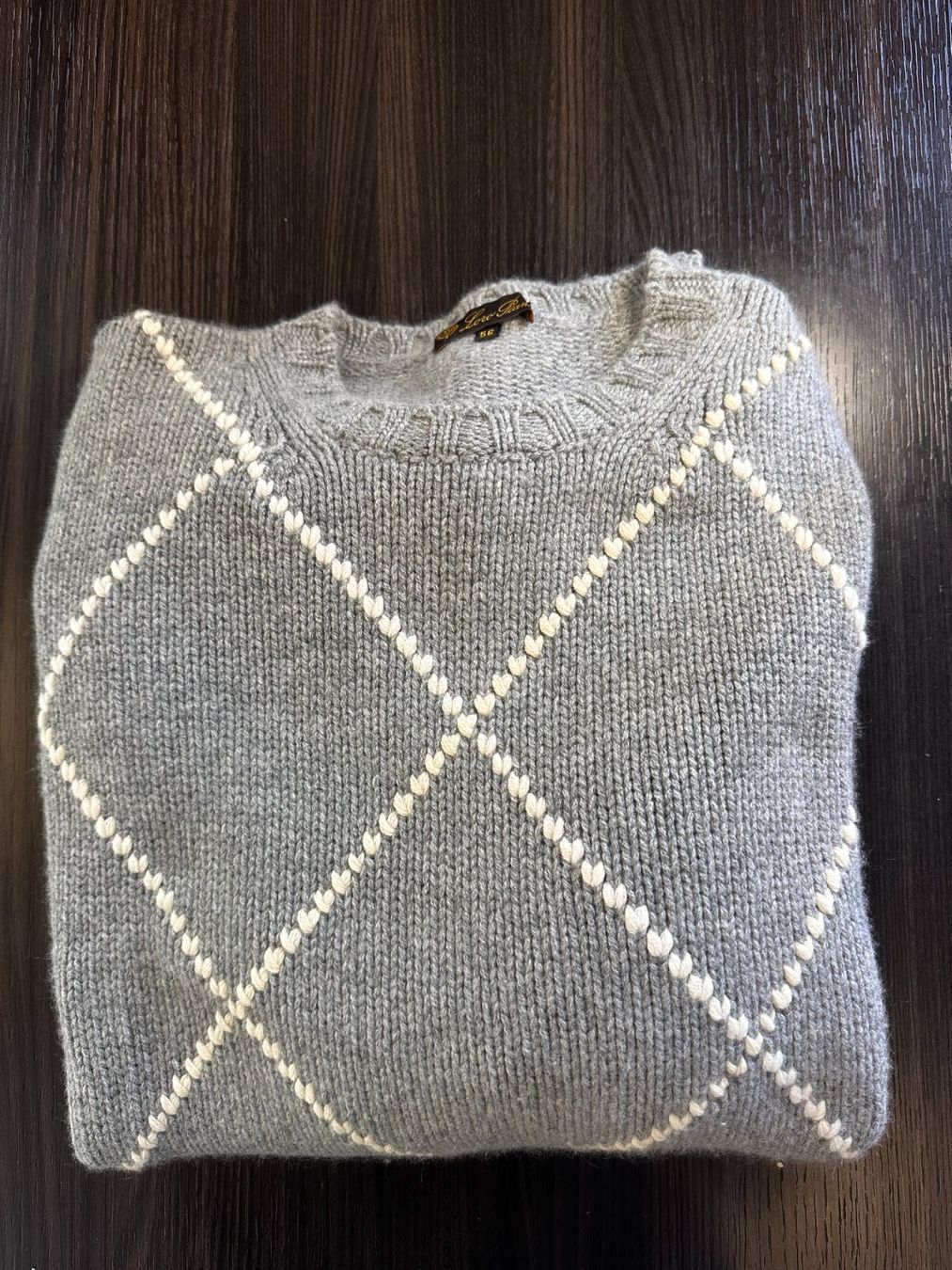 Loro Piana Maglioni & Felpe: Loro Piana Pullover - Cashmere Grey – Usato da Lugano venduto da LudovicoSwiss
