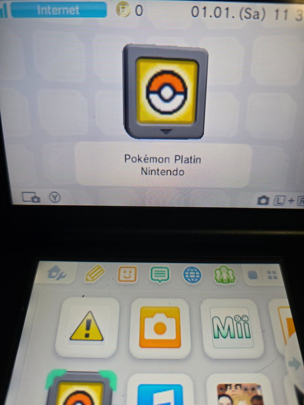 Nintendo Spiele: Nintendo DS Spiel Pokémon Platin Edition Deutsch Version – Gebraucht aus Matten b. Interl von Gameplus 2