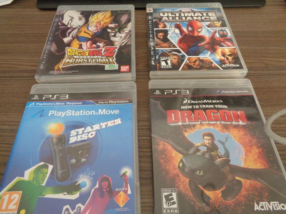 Lot De 9 Jeux PS3 En Loose (sans Boîtes) - Occasion, Peut-être Sans Notices, Pour Jouer Pas Cher