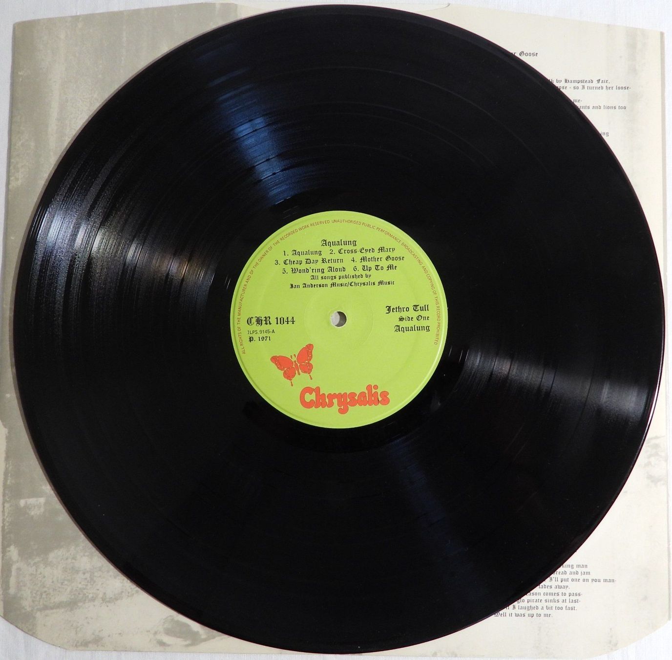Dischi in vinile: Jethro Tull Aqualung LP 1975 – Usato da Dübendorf venduto da mar_85sd 5