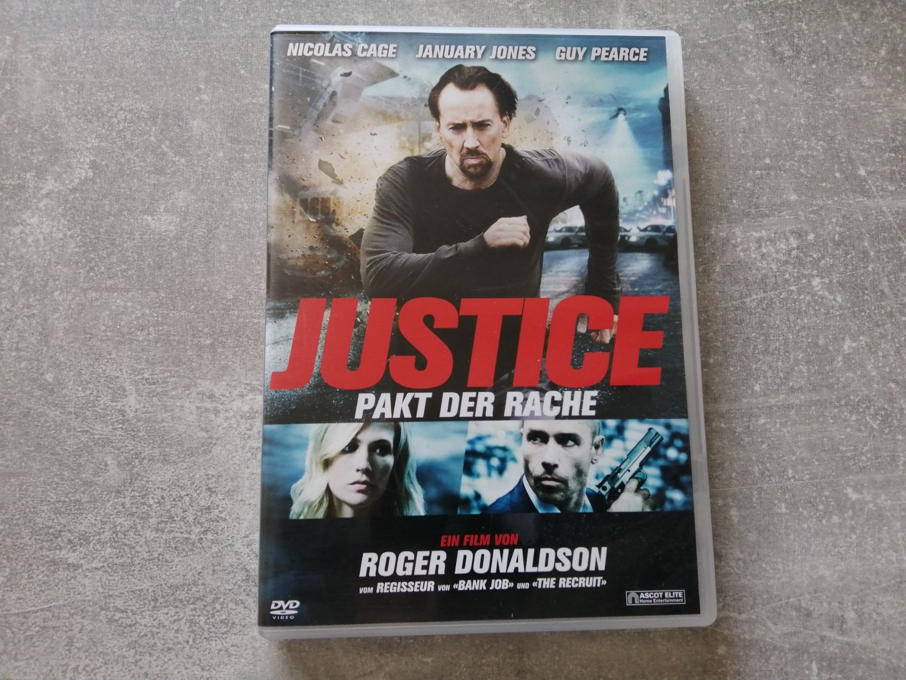 Alle DVDs: DVD: Justice Pakt der Rache - Nicolas Cage – Neu (gemäss Beschreibung) aus Altstätten SG von tollesauswolle