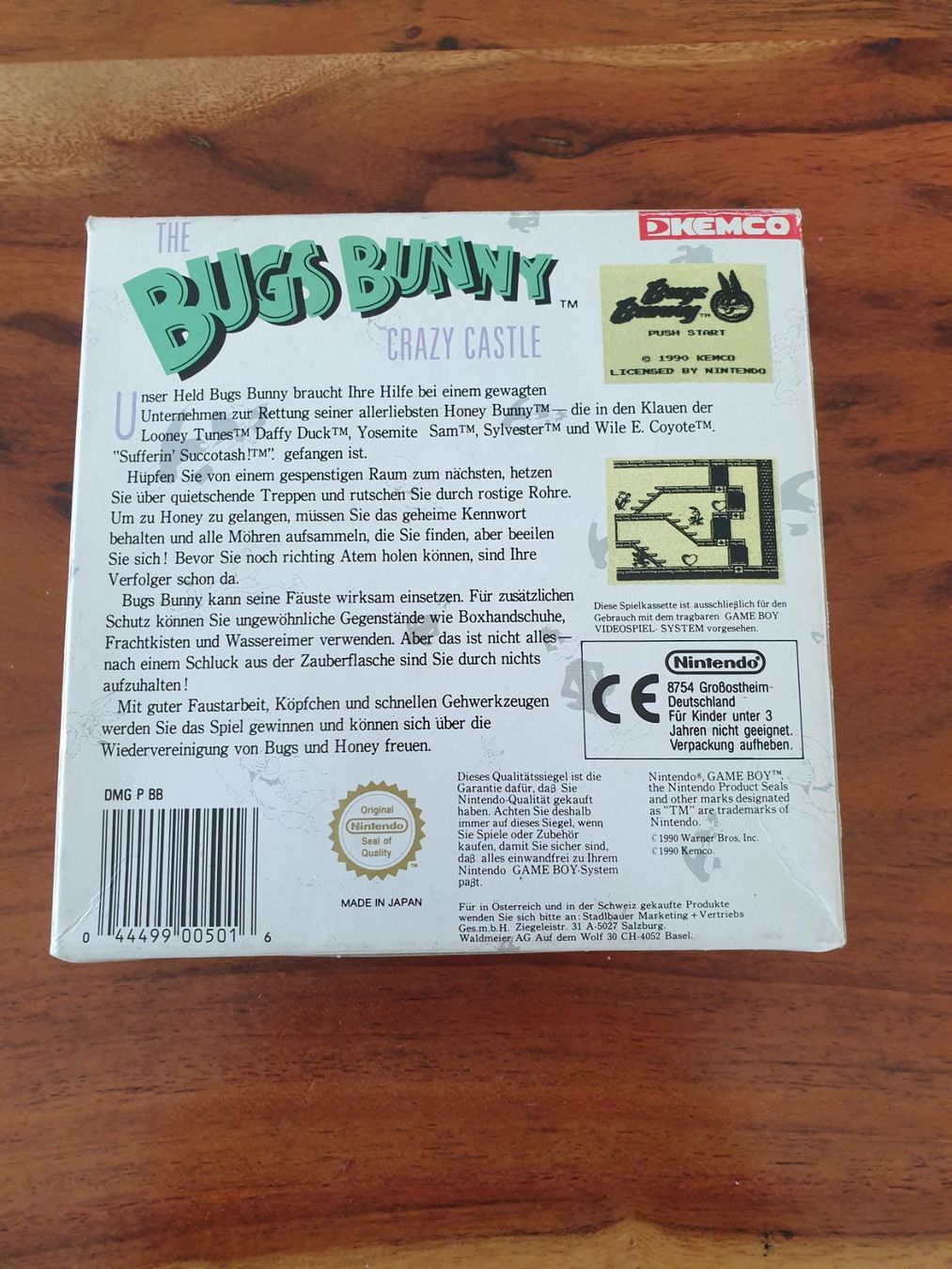 Spiele: The Bugs Bunny Crazy Castle OVP Gameboy – Gebraucht aus Rain von Rou_z26r 1