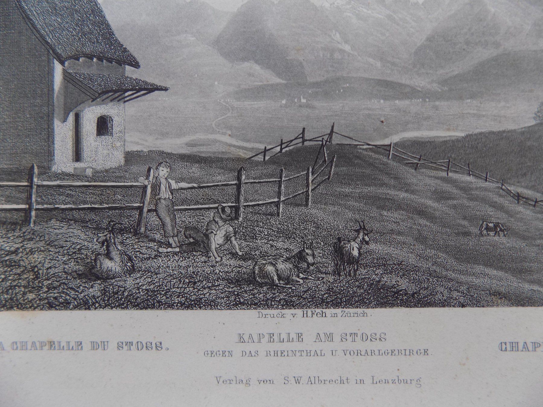 Gravures: Kapelle am Stoss – D'occasion à Risch par Rischli15 7