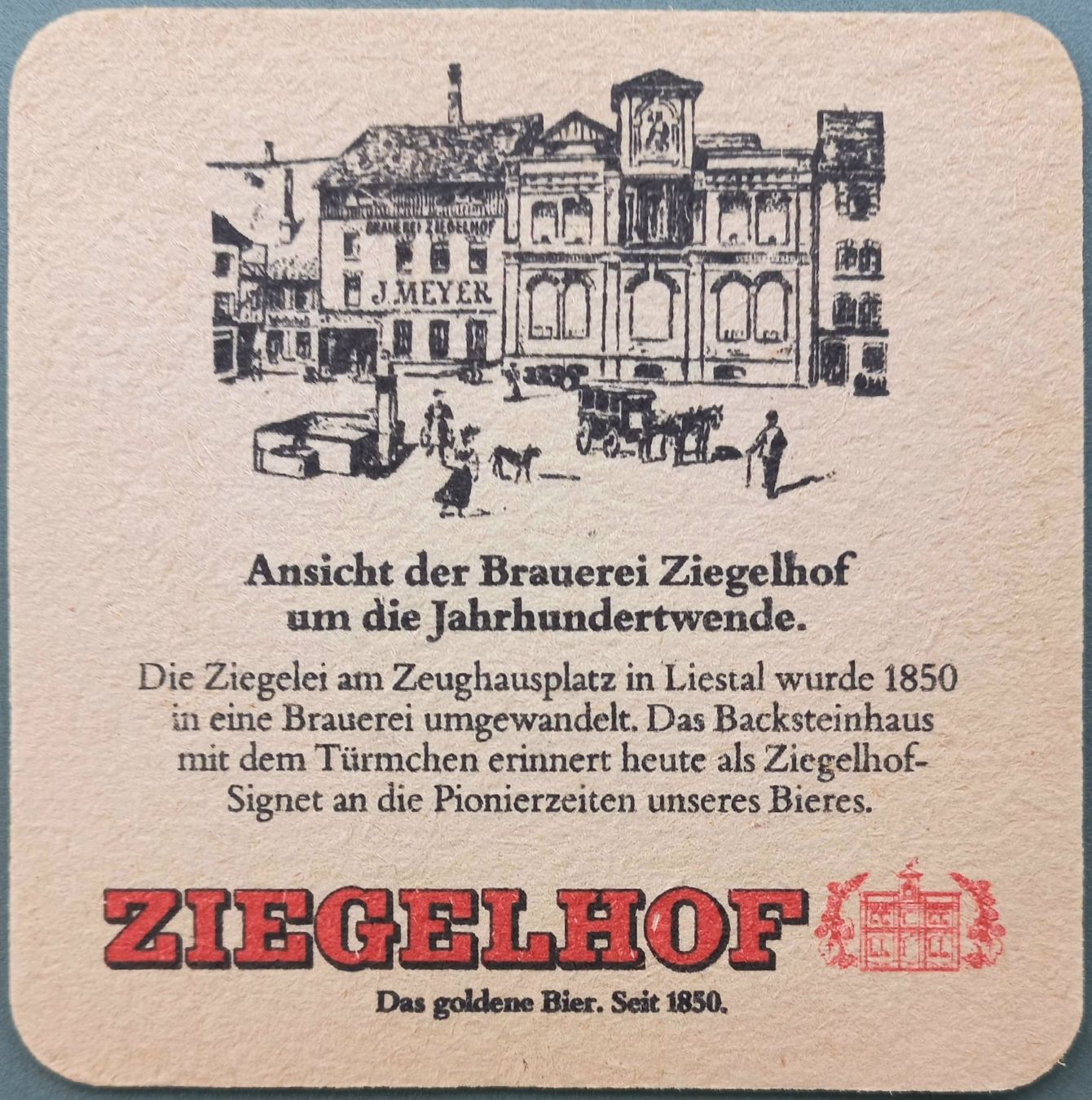 Sottobicchieri: Bierdeckel - Ziegelhof - CH – Usato da Niederuzwil venduto da lubimaja 1
