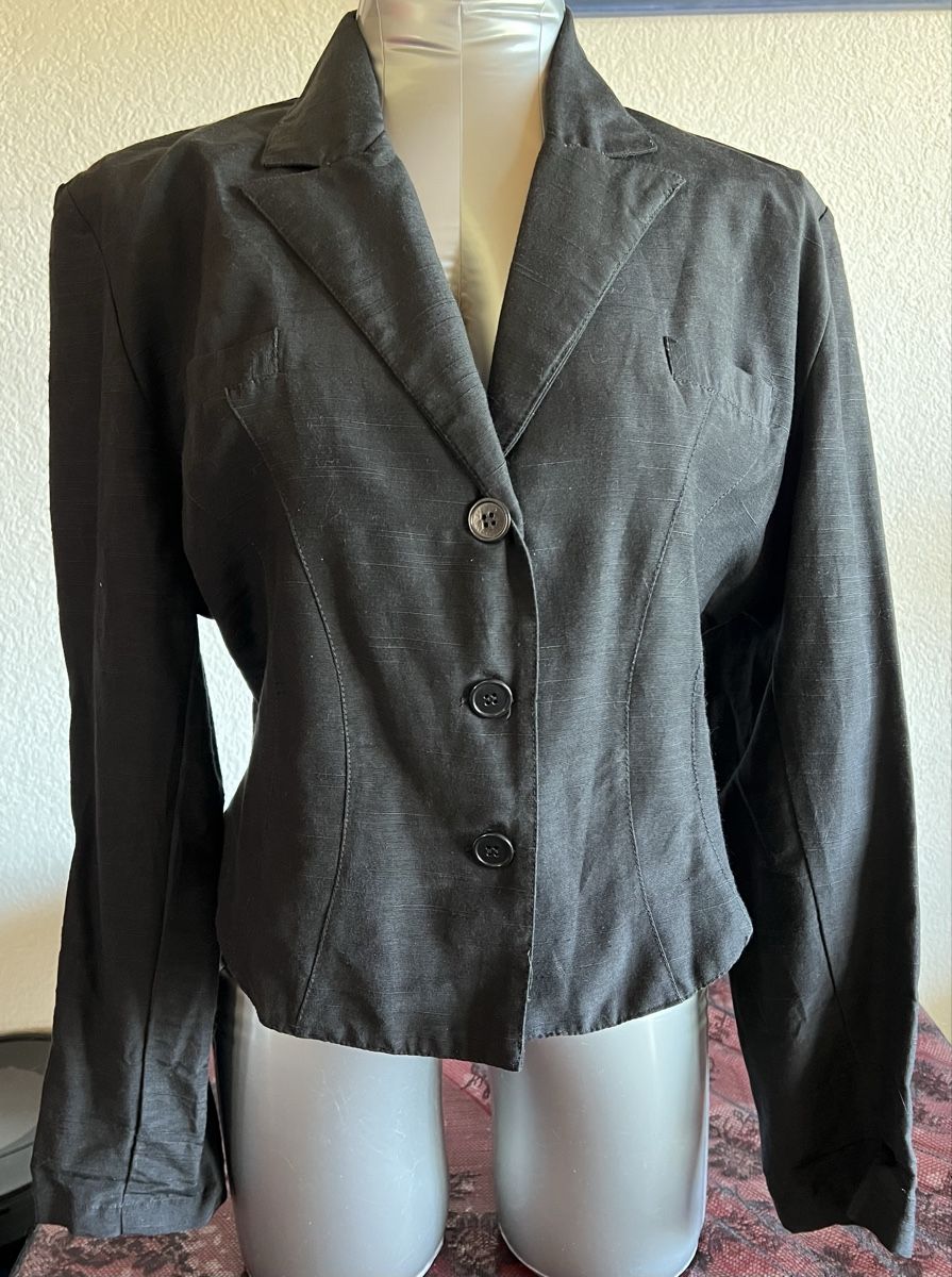 Giacche: Veste chic noire T40 coton/viscose – Usato da Chézard-St-Martin venduto da Cheyenne_75