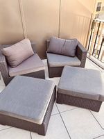 Schöne 4-teilige Gartenlounge zu verkaufen