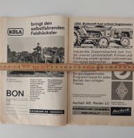 Werbung Aebi Traktor Meili Bucher Landmaschinen 1963