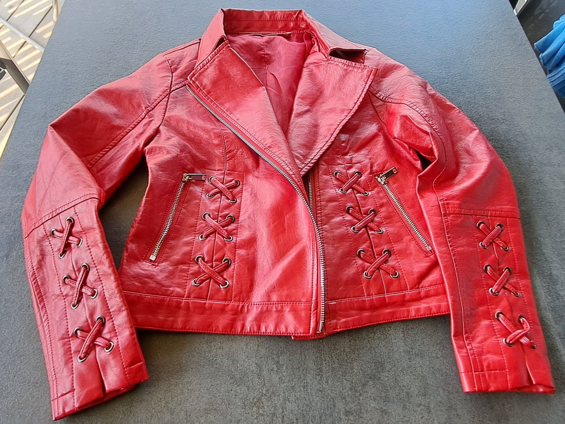 Giacche: Kunstlederjacke Gr S – Nuovo (secondo la descrizione) da Eschenz venduto da Miamix
