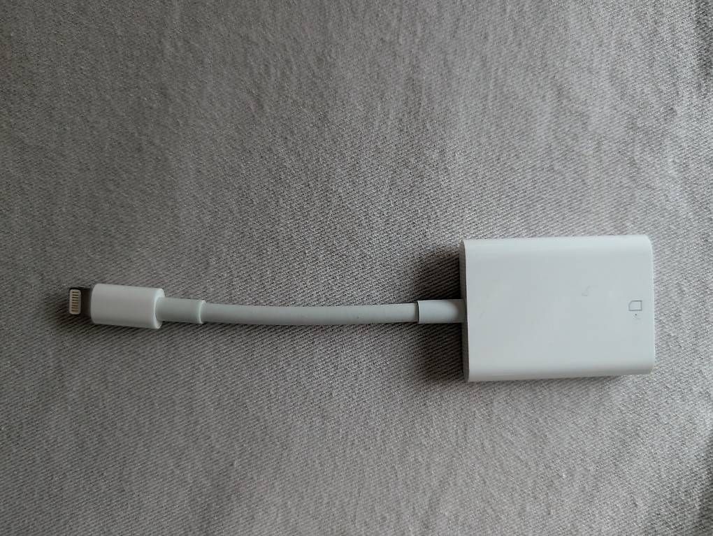 Apple Multimediaplayer & Streamer: Adattatore lettore di schede SD per iPhone – Gebraucht aus Claro von eli_psx8