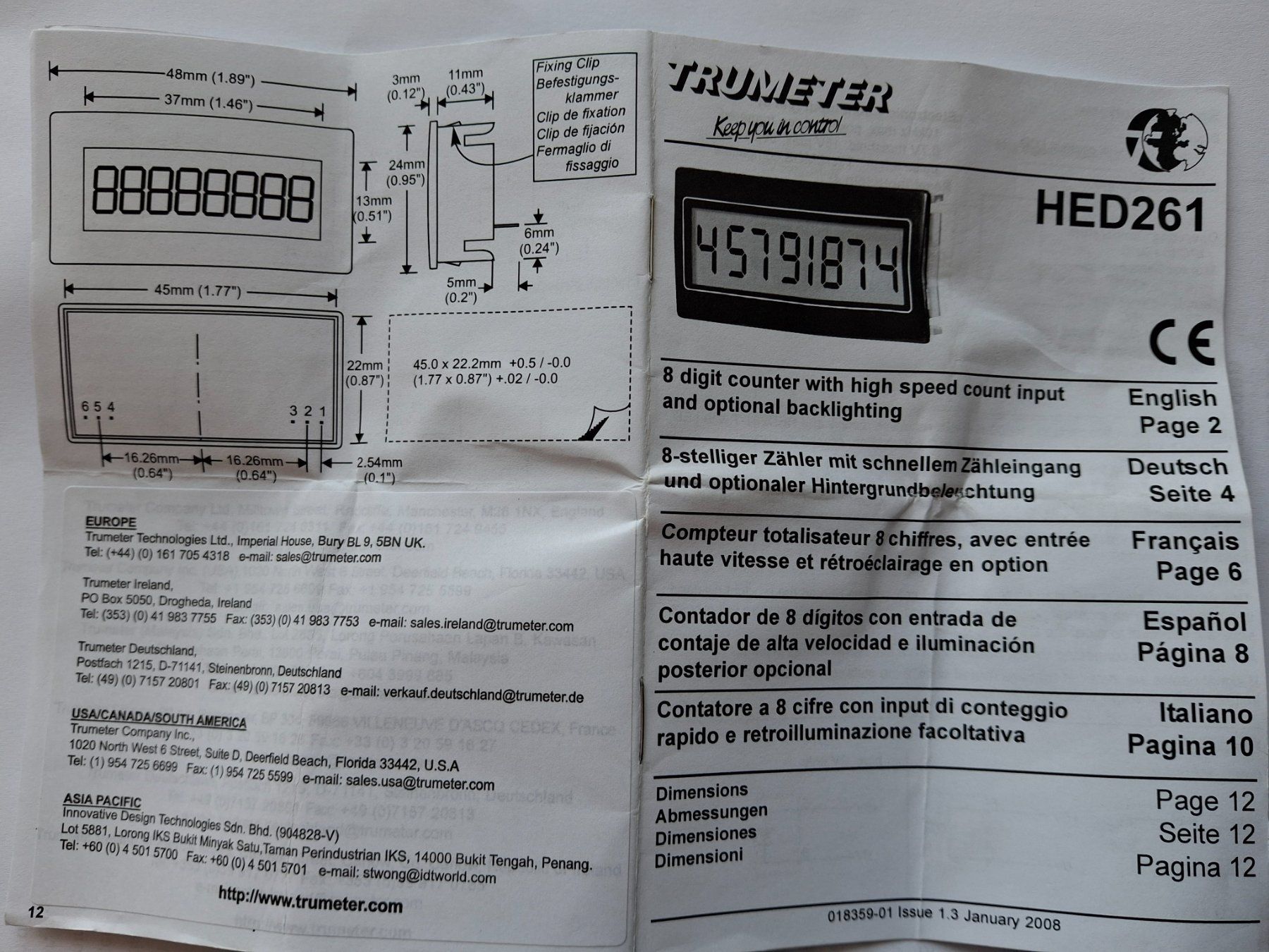 Messen: TRUMETER HED 261-T – Neu und originalverpackt aus Rothenfluh von Gastoni 3