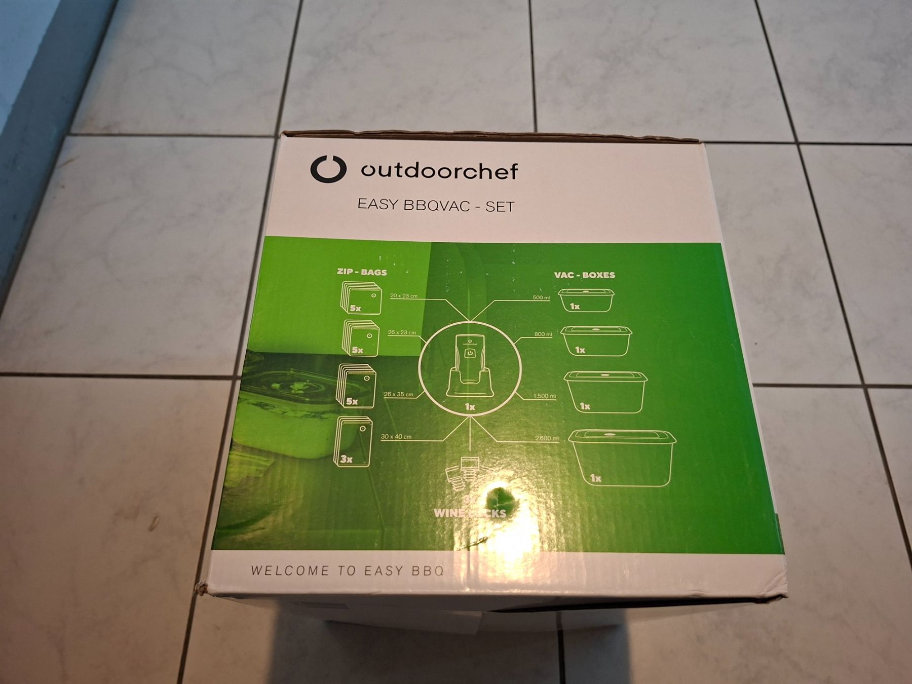 Outdoorchef Elettrodomestici da cucina: Outdoorchef EASY BBQVAC - SET neu – Nuovo e nell'imballaggio originale da Lyss venduto da toe_68qb 1