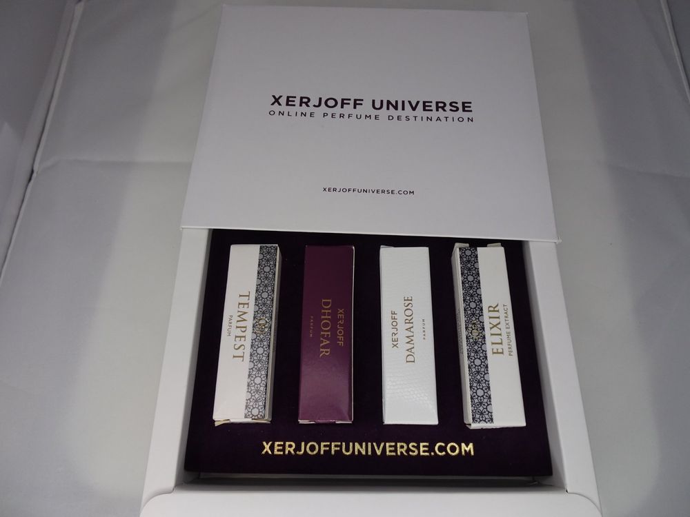 Xerjoff Probenset Tempest / Dhofar / Damarose / Elixir Kaufen auf Ricardo