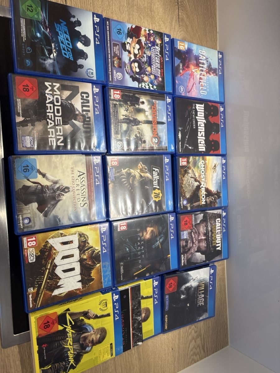 Sony Spiele: Div. Playstation 4 Spiele – Gebraucht aus Oberengstringen von Djuk.95