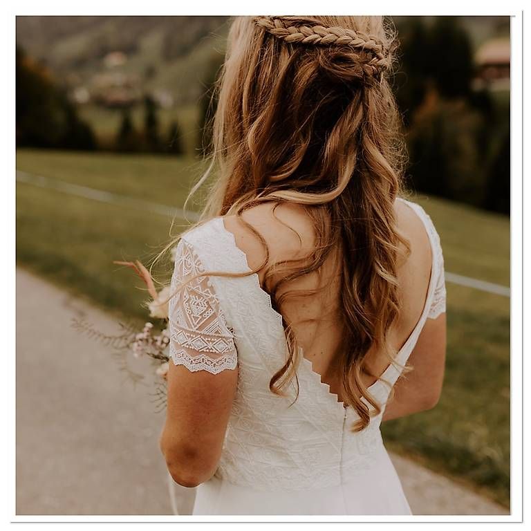 Kleider: Boho Brautkleid / Hochzeitskleid Herve Paris – Gebraucht aus Herznach von SiRi57 1