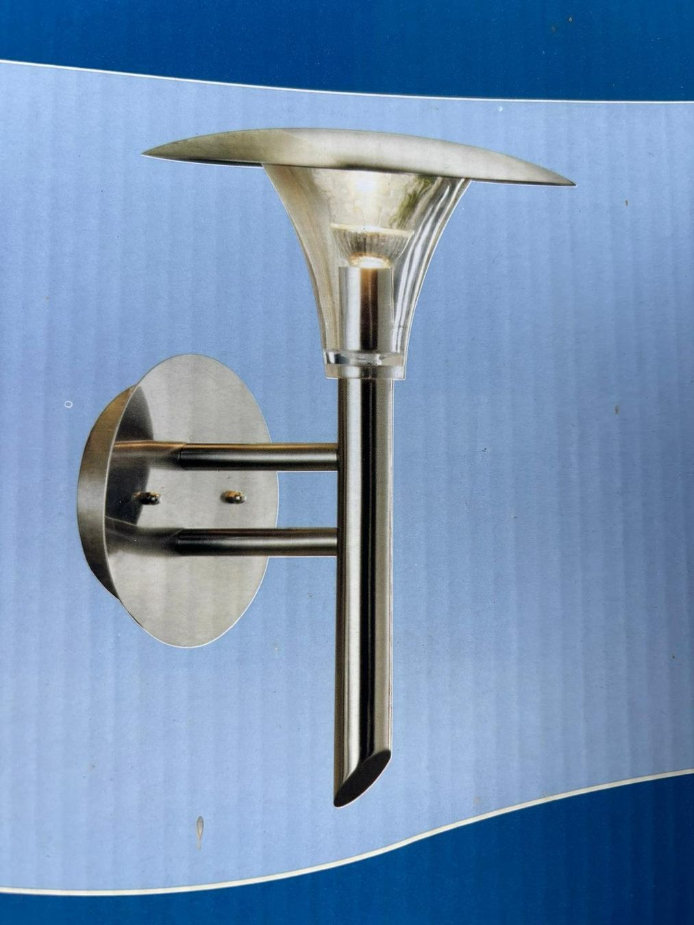 Lampen: Aussenleuchte NEU  AkkuLED Edelstahl – Neu und originalverpackt aus Regensdorf von RCM_8105Regensdorf