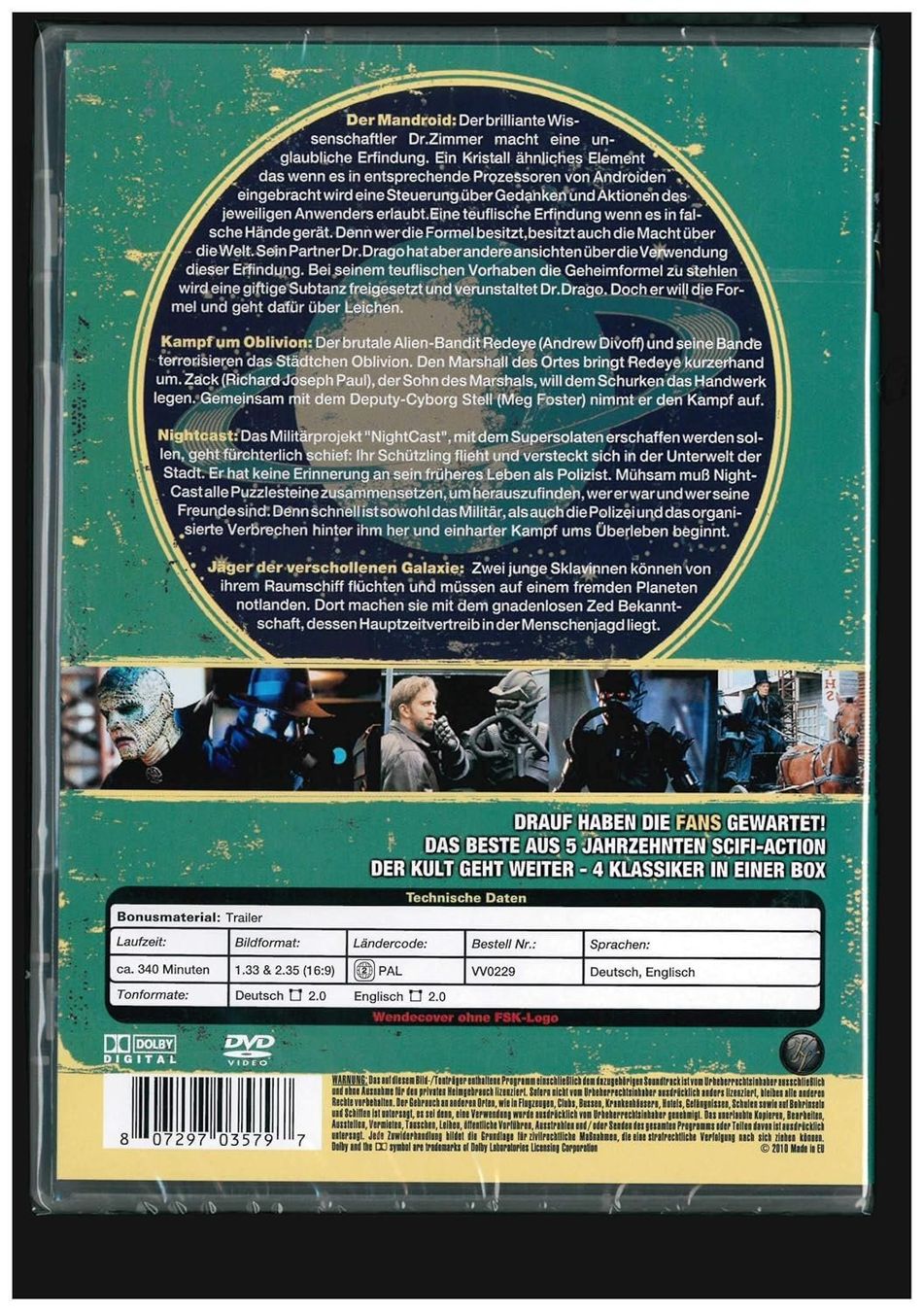 Tutti i DVDs: Science Fiction Classic Box - Vol. 3 – Usato da Wettingen venduto da Reviled 1