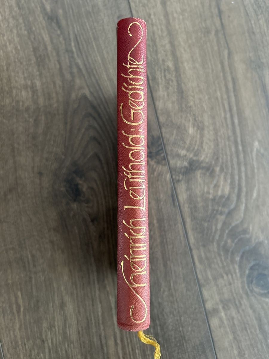 Libri: Heinrich Leutholds Gedichte 1910 – Usato da Amden venduto da Arven-Schmuck 2