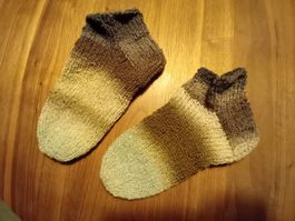 Warme, handgestrickte Socken Gr. 36 - Winterzeit!