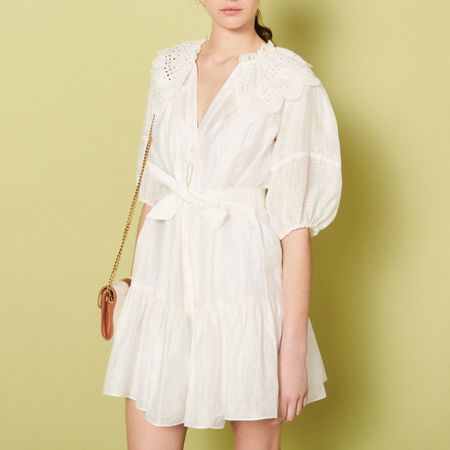 New Sandro Linen dress