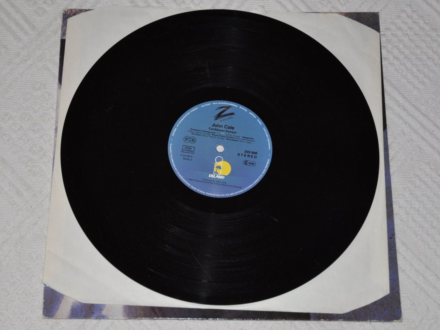 Dischi in vinile: LP John Cale - Caribbean Sunset – Usato da Boll venduto da Theodora15 3