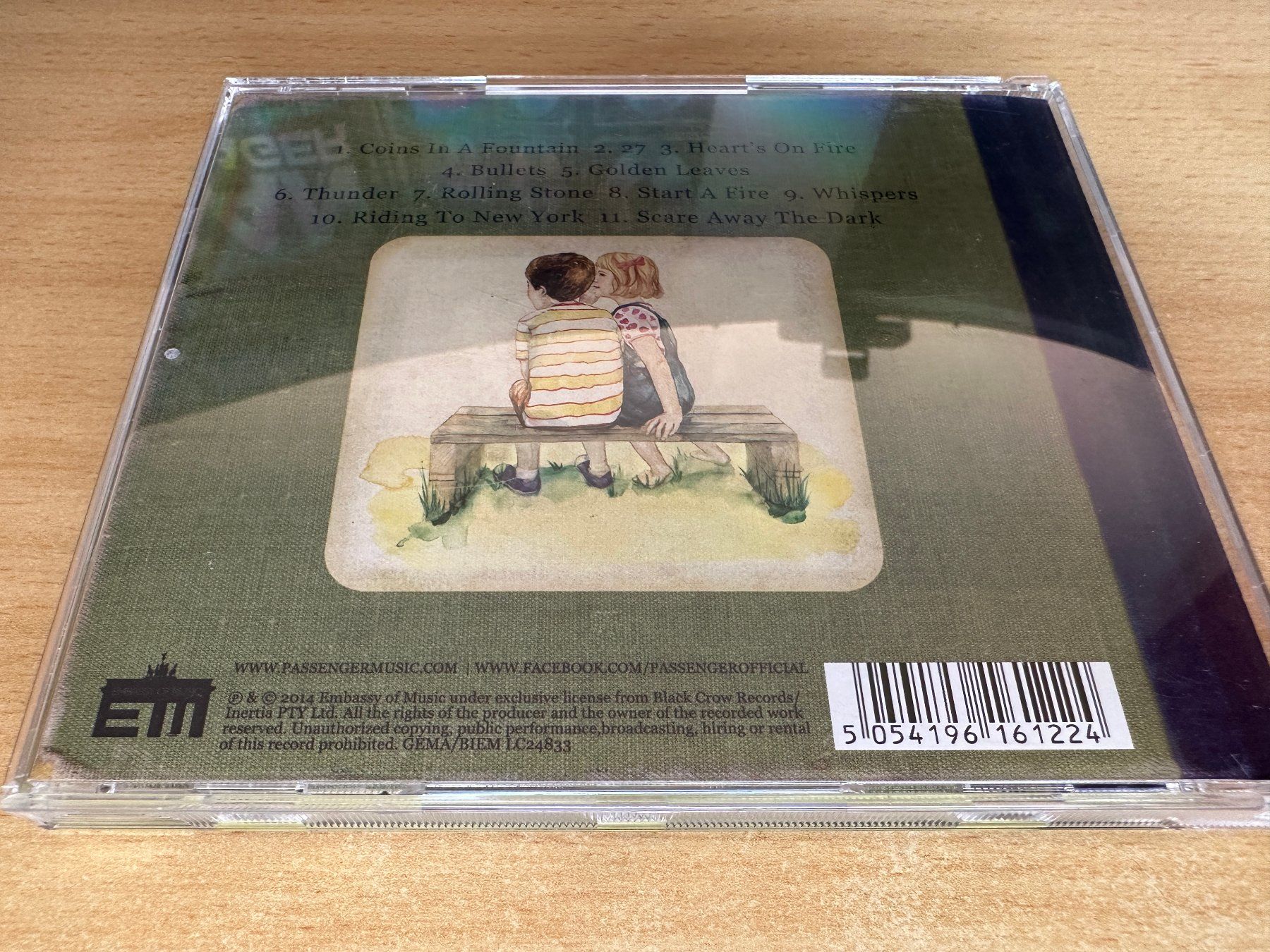 CD: Passenger – Whispers I – Usato da Rikon im Tösstal venduto da Alpenmutz 1