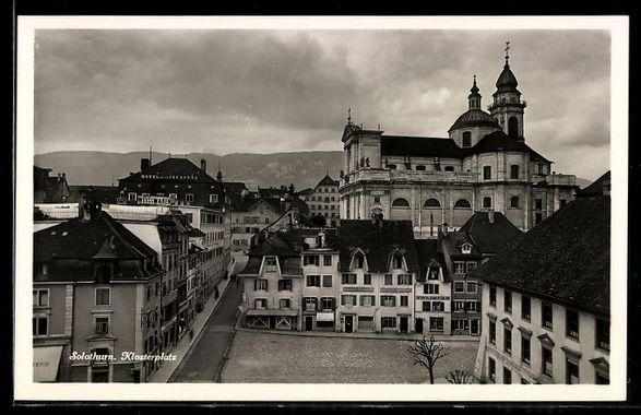 Cartes postales: AK Solothurn, Klosterplatz – D'occasion à Berlin par bartko-reher