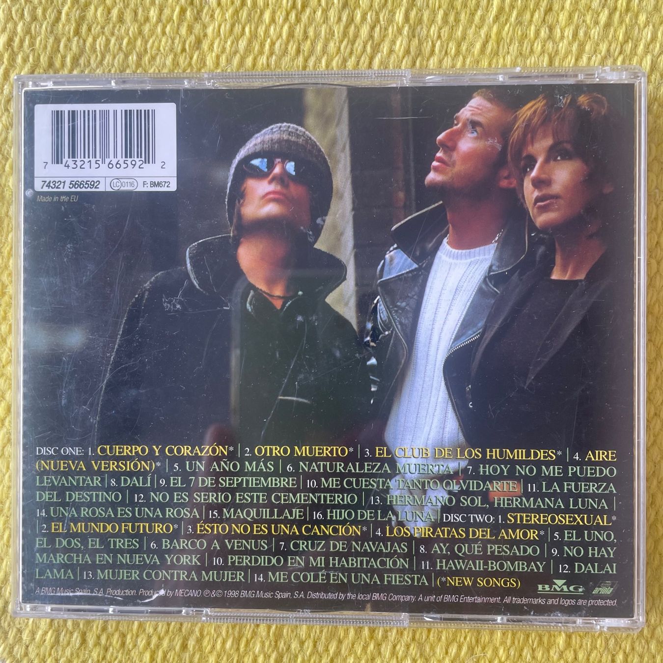 CD: MECANO-2CD ANA JOSE NACHO – Usato da Rorschacherberg venduto da CD-Roli 1