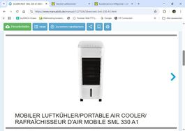 Mobiler Luftkühler