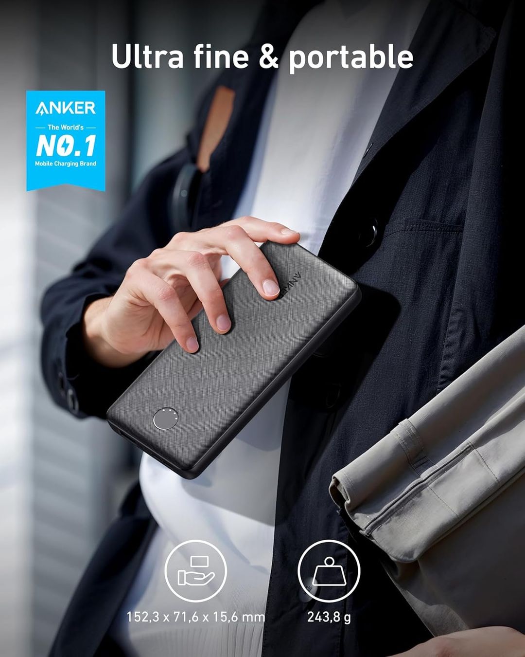 Akkus: Anker Powercore Slim 313 A1229 batterie portable – Gebraucht aus Morges von DigiAC 1