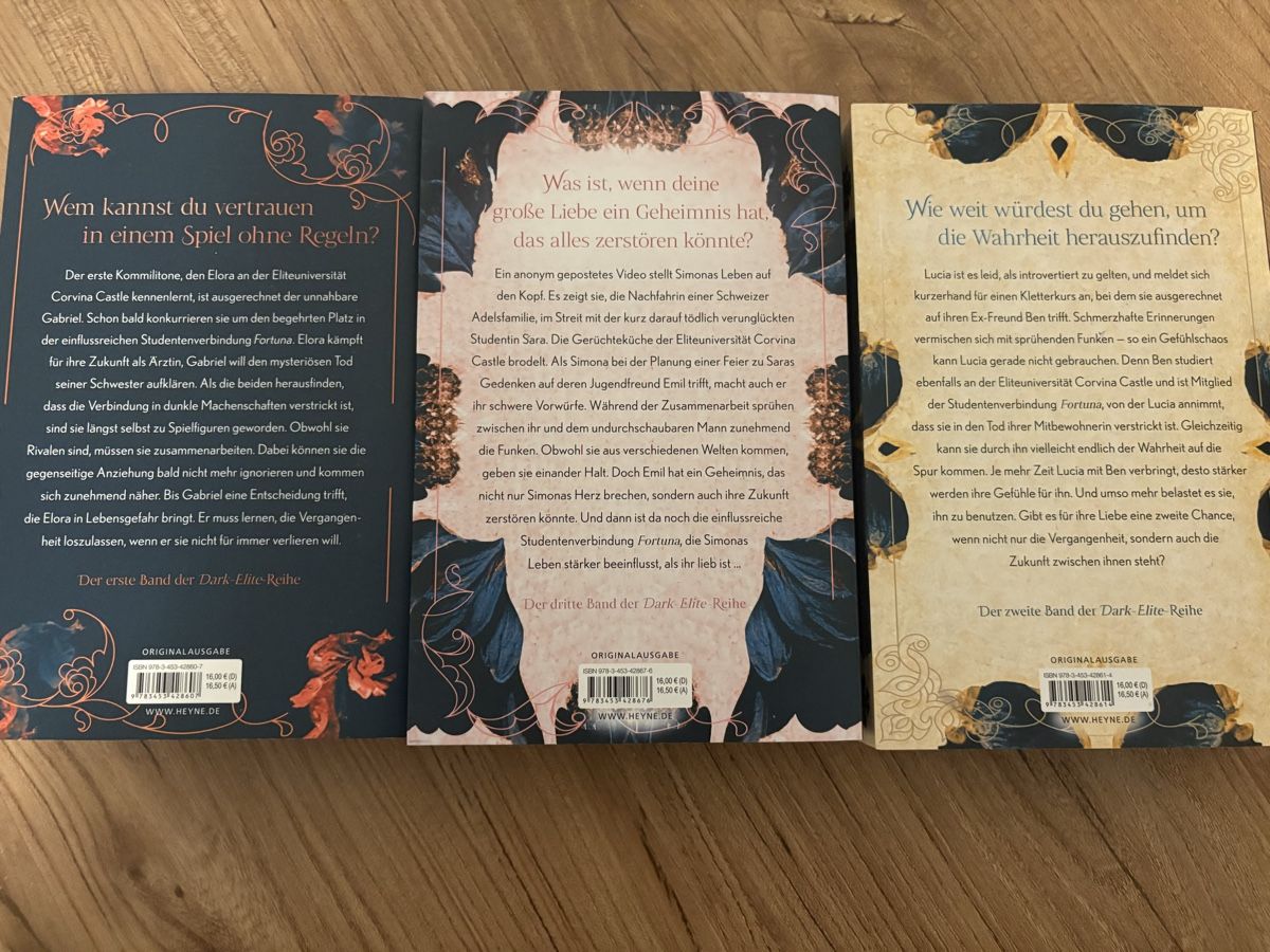 Libri: Dark Elite - Buchreihe inkl. Farbschnitt – Usato da Niederteufen venduto da alb_86bm 1