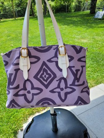 Louis Vuitton Purple Monogram Tahitienne Cabas