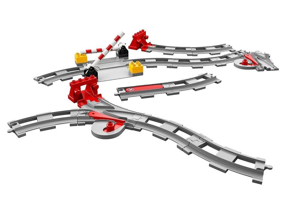 Duplo Jouets: Lego Duplo 10882 Schienen Weichen Bahnübergang – D'occasion à Burgdorf par annalisi 2