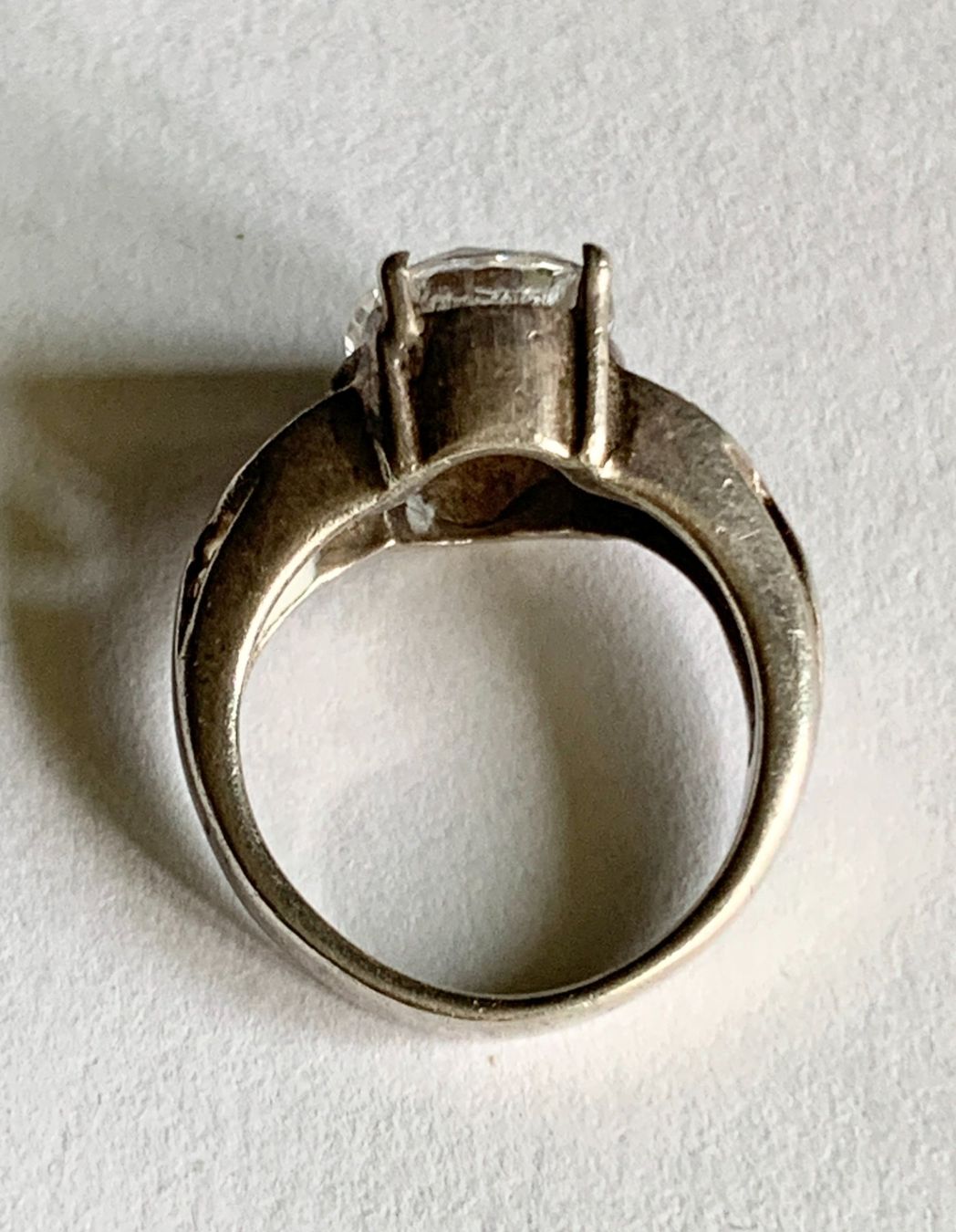 Anelli: Silberring 925er mit Zirkoniasteinen – Usato da Kloten venduto da Nephty 4
