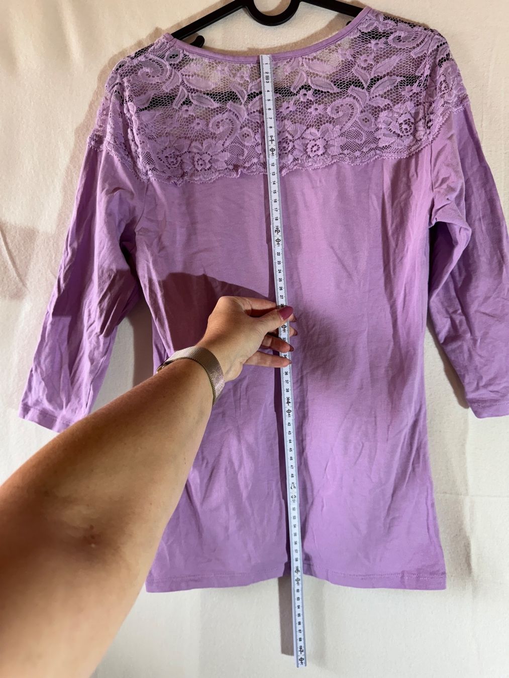 Tops: Basic Top Von Chicoree Gr. S lila – Gebraucht aus Grosswangen von SALE_SALE_SALE 4