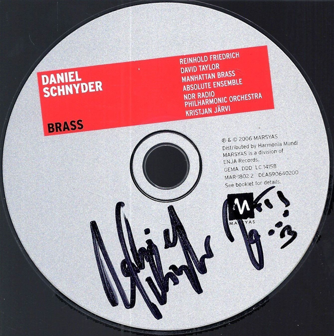CD: Daniel Schnyder BRASS Absolute Ensemble  Jazz CD signiert !! – Usato da Kandergrund venduto da Sososo 2