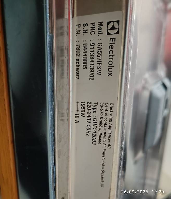Electrolux Lavastoviglie: Lave vaisselle Electrolux 55cm encastrable – Usato da Erde venduto da cleokool 1