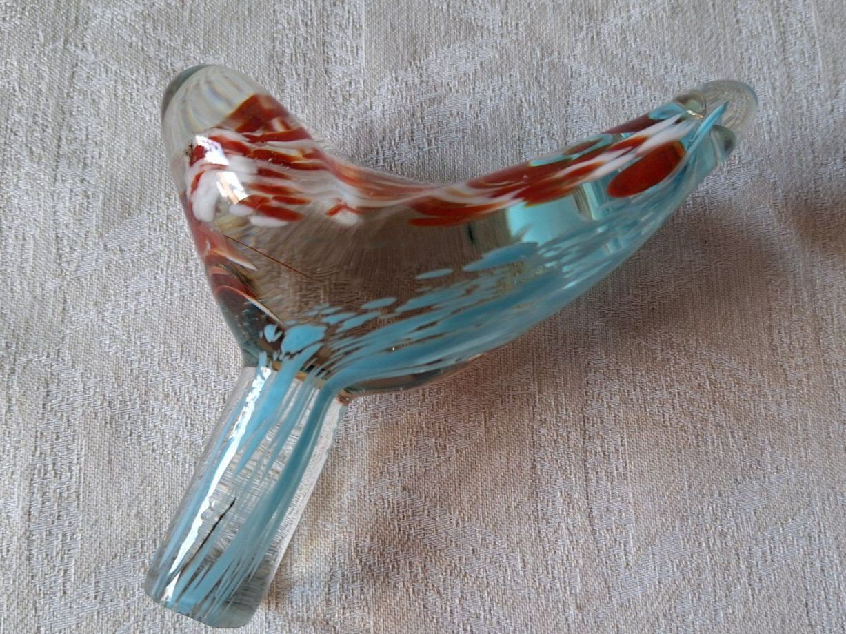 Murano Apribottiglie & Tappi per chiusura: Flaschenverschluss  Murano - Glas Vogelform – Usato da Dornach venduto da majo8689 8