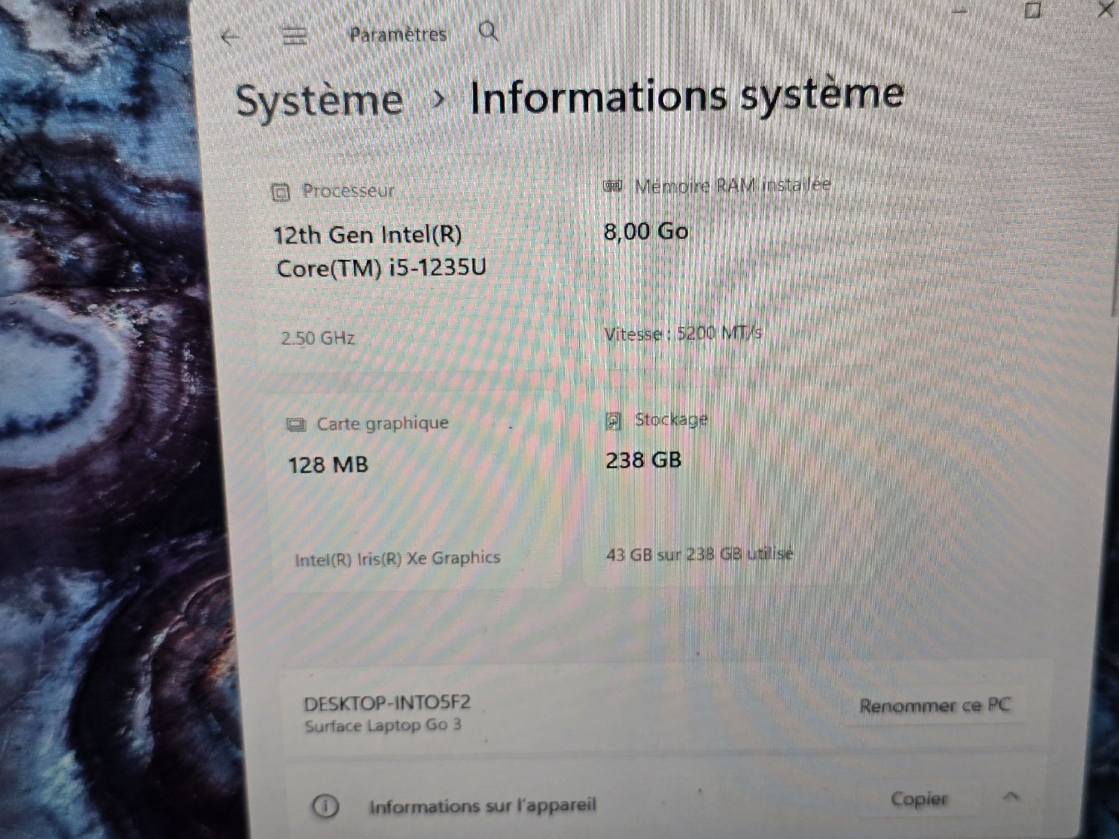 Microsoft Notebooks: Microsoft Surface Laptop Go 3, i5-1235U – Gebraucht aus Le Mouret von Lapinou 3