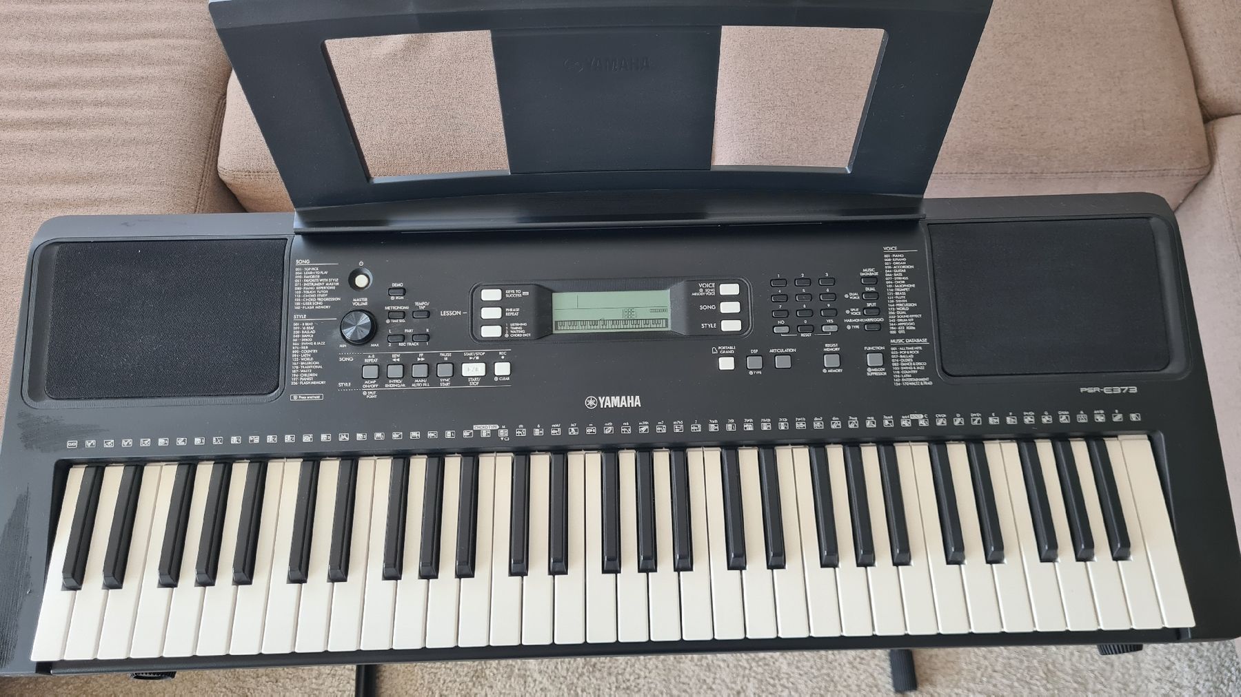 Yamaha Musikinstrumente: Keyboard Yamaha PSR E373  – Gebraucht aus Jona von MarcoP01 8