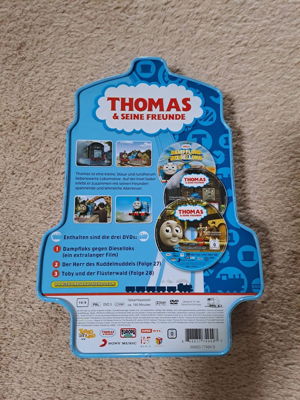 Tutti i DVDs: Thomas und seine Freunde – Usato da Untersiggenthal venduto da Zehni8 2
