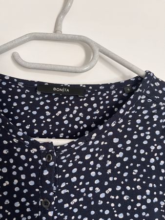 Damen Bluse BONITA dunkelblau Grösse S